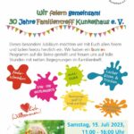 30 Jahre Familientreff Kunkelhaus Jubilaeum